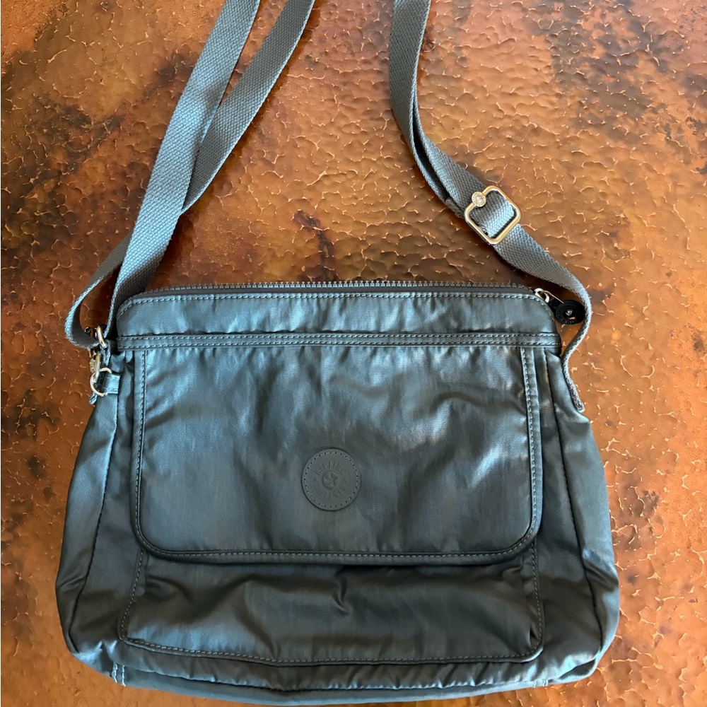 Kipling Aisling Crossbody Bag Gunmetal